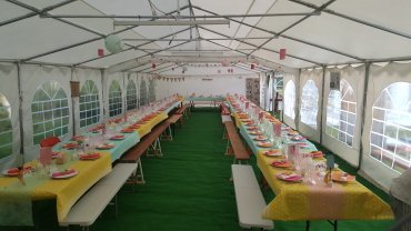 Location tente reception